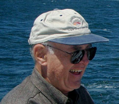 Black-and-white archival photograph of Gordon Moore